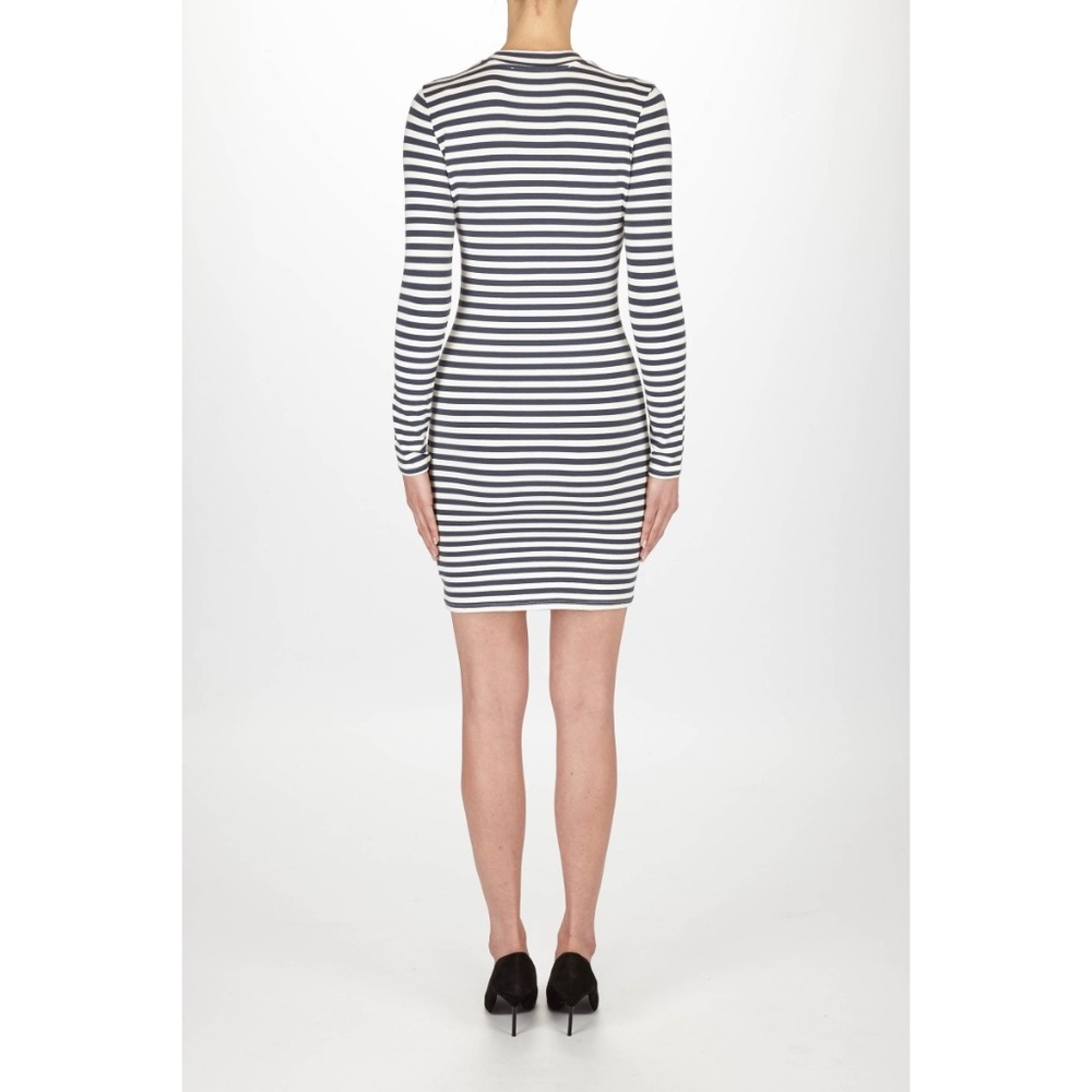 Nautical Striped Jersey Dress